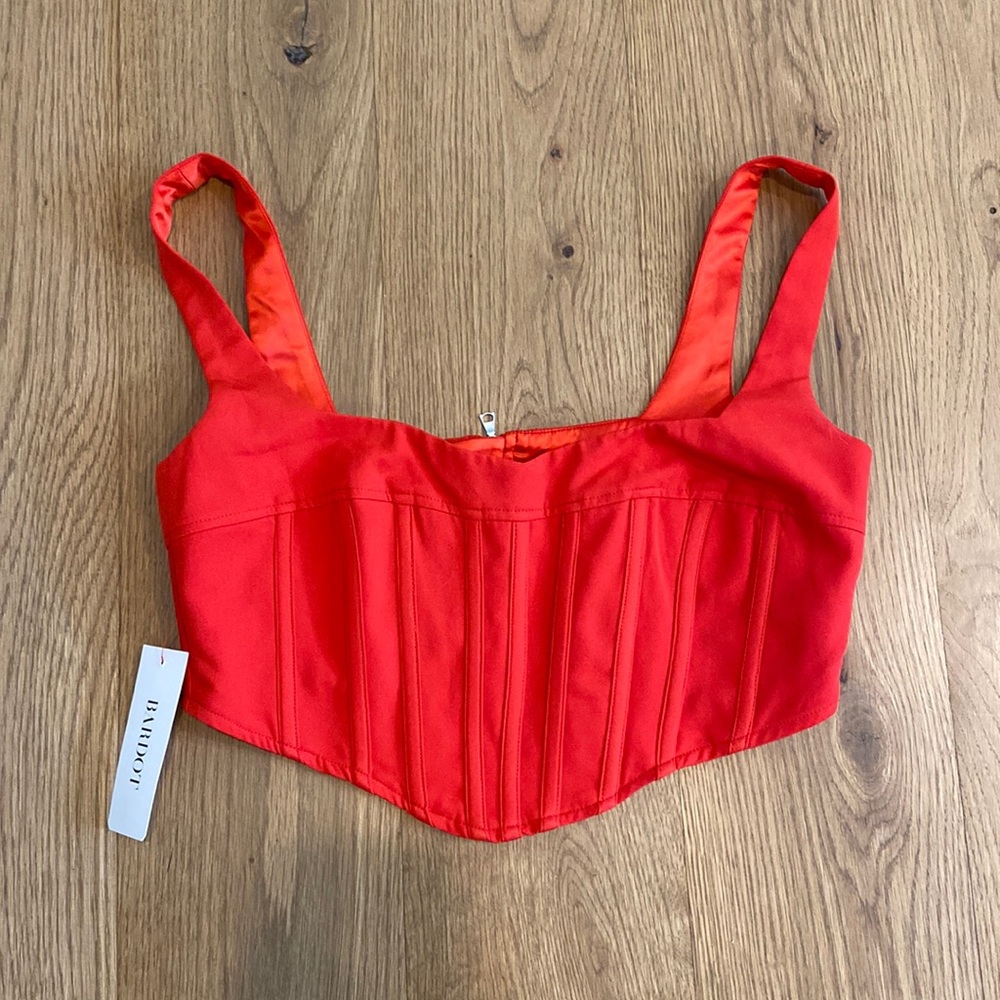 Red Corset by BARDOT